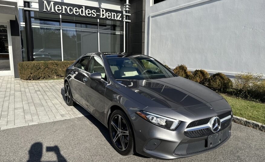 CERTIFIED PRE-OWNED 2019 MERCEDES-BENZ A 220 4MATIC® 4D SEDAN