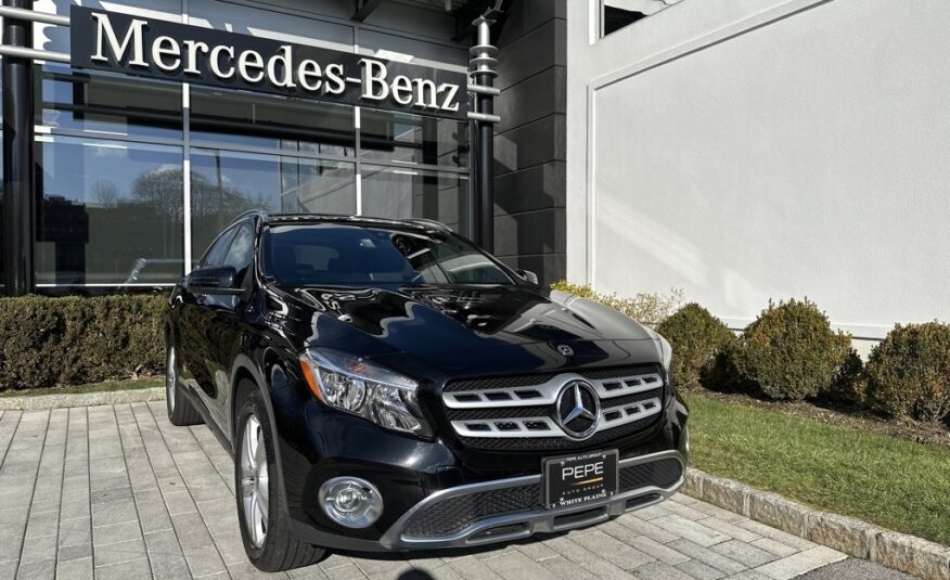 CERTIFIED PRE-OWNED 2020 MERCEDES-BENZ GLA 250 4MATIC® 4D SPORT UTILITY