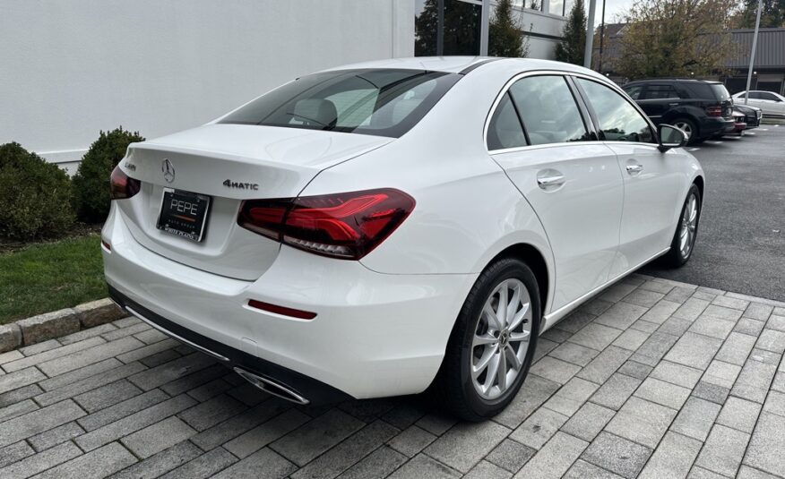 CERTIFIED PRE-OWNED 2021 MERCEDES-BENZ A 220 4MATIC® 4D SEDAN