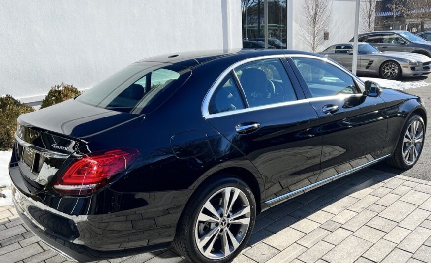CERTIFIED PRE-OWNED 2021 MERCEDES-BENZ C 300 4MATIC® 4D SEDAN