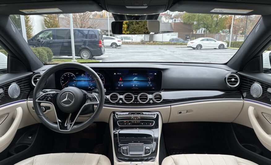 CERTIFIED PRE-OWNED 2021 MERCEDES-BENZ E 350 WITH NAVIGATION WHITE