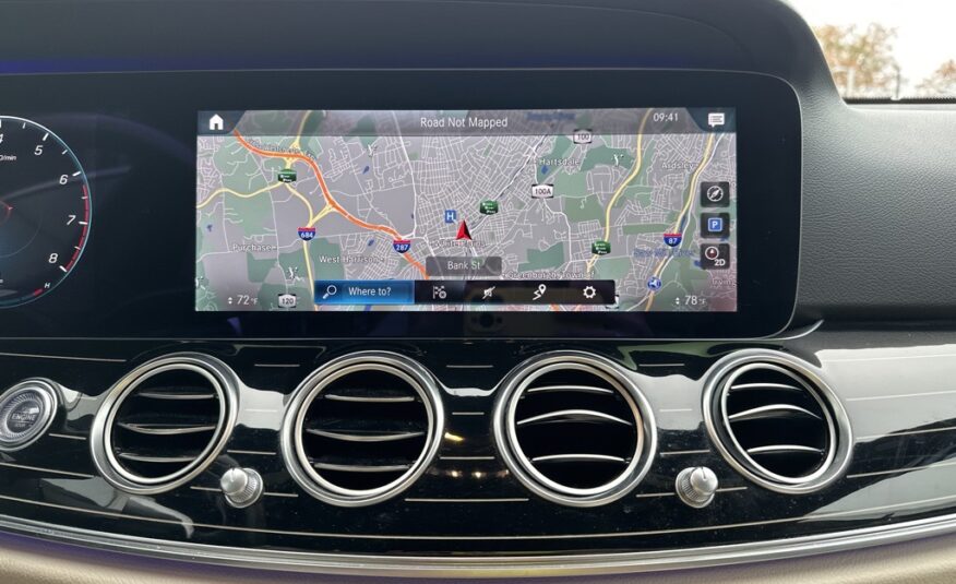 CERTIFIED PRE-OWNED 2021 MERCEDES-BENZ E 350 WITH NAVIGATION WHITE