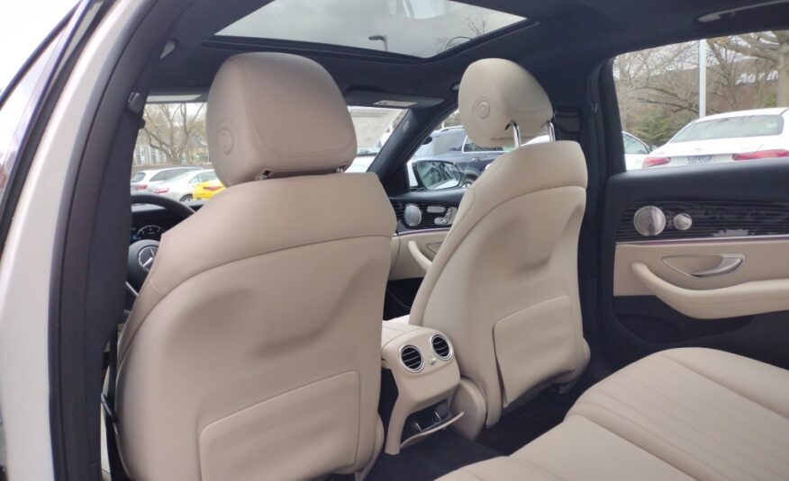 CERTIFIED PRE-OWNED 2021 MERCEDES-BENZ E 350 WITH NAVIGATION WHITE