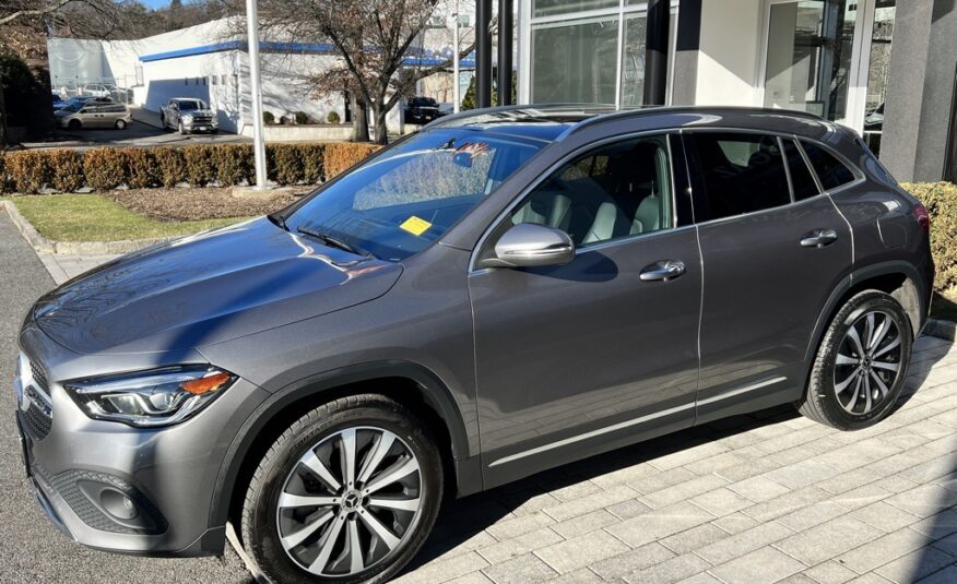 CERTIFIED PRE-OWNED 2021 MERCEDES-BENZ GLA 250 4MATIC® 4D SPORT UTILITY