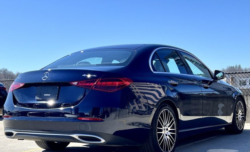 Certified Pre-Owned 2022 Mercedes-Benz C 300 4MATIC® 4D Sedan